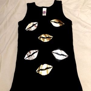Little Girl “Kisses” tank top